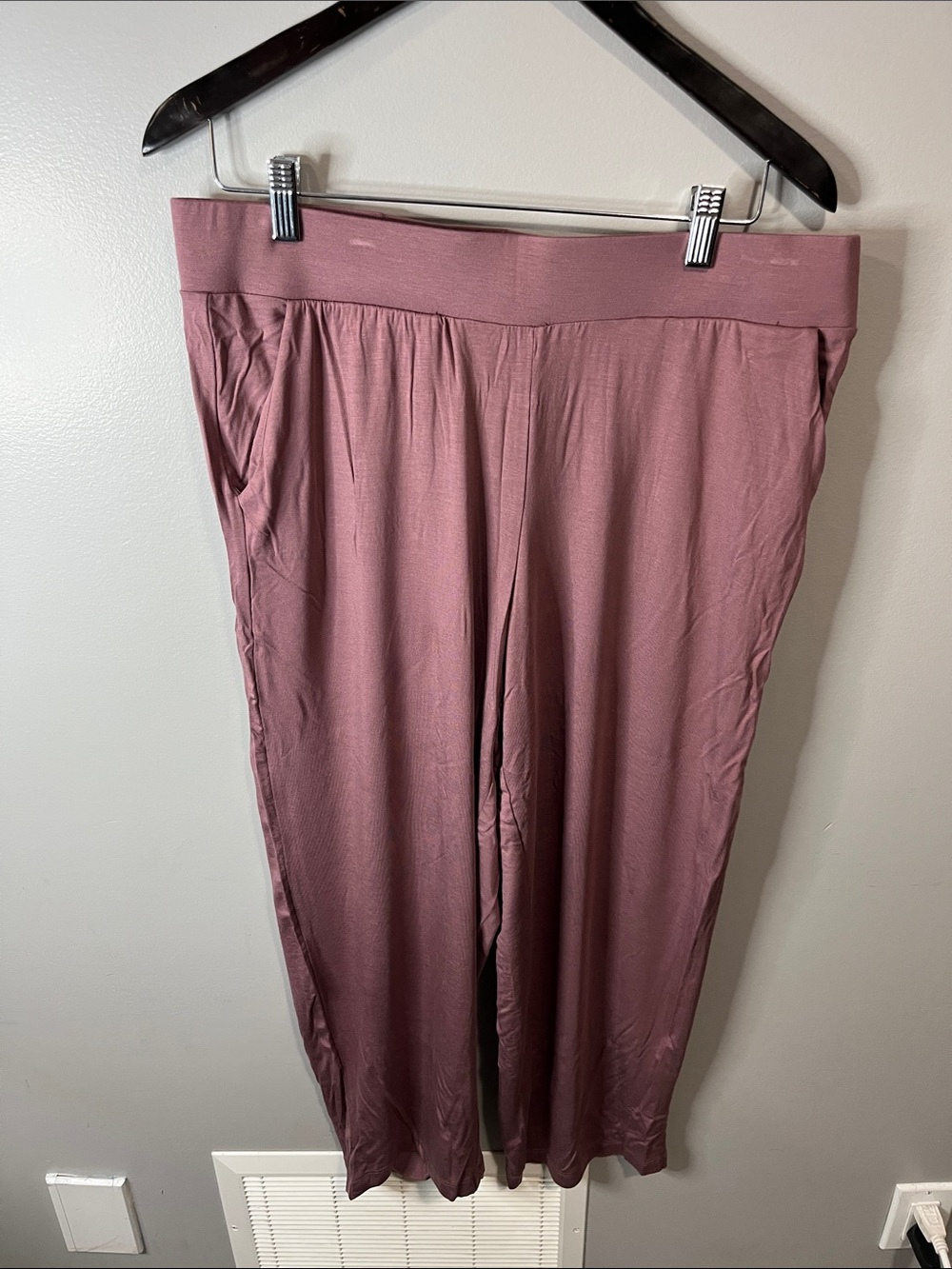 purple womens torried pants size (0 regular)